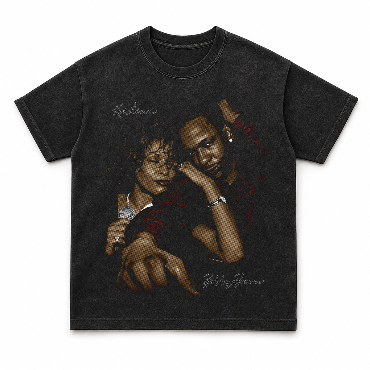 Bobby and Whitney digital artwork mockup