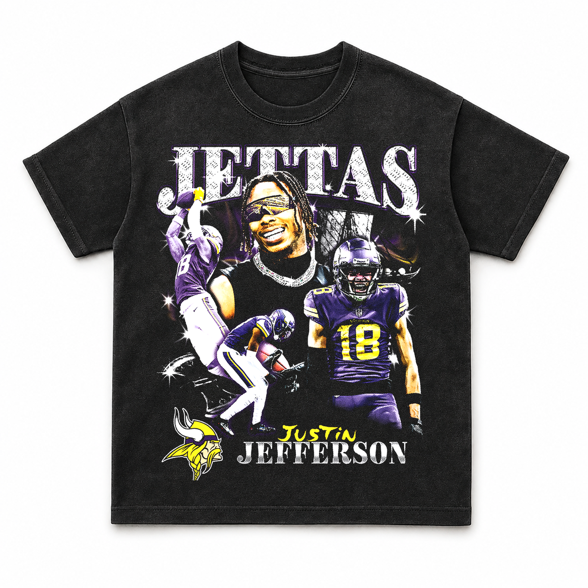 Justin Jefferson PNG digital download mockup