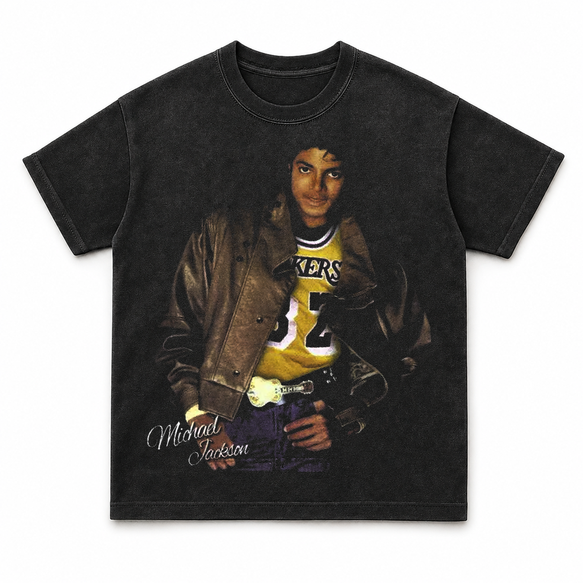 Michael Jackson digital artwork mockup