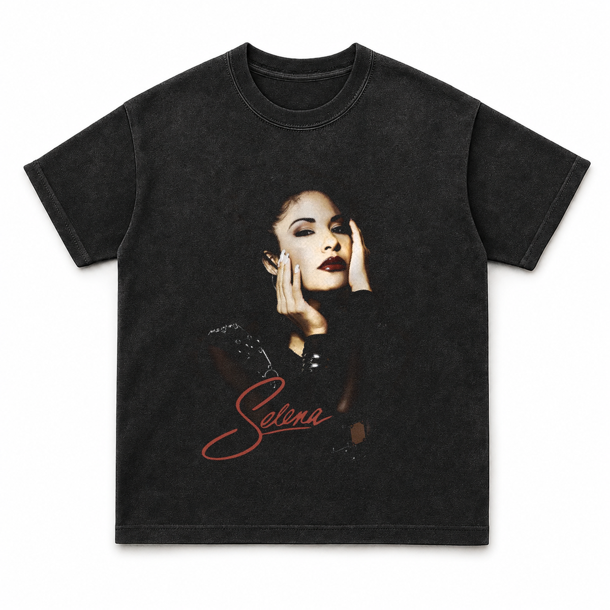 Selena digital artwork mockup